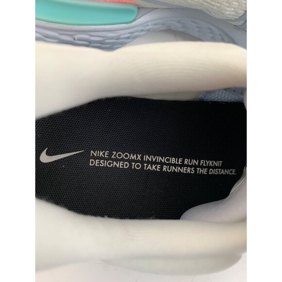 Nike size 8 ZoomX Invincible Run Flyknit Womens Running Shoes CT2229-102 GUC - Picture 6 of 11